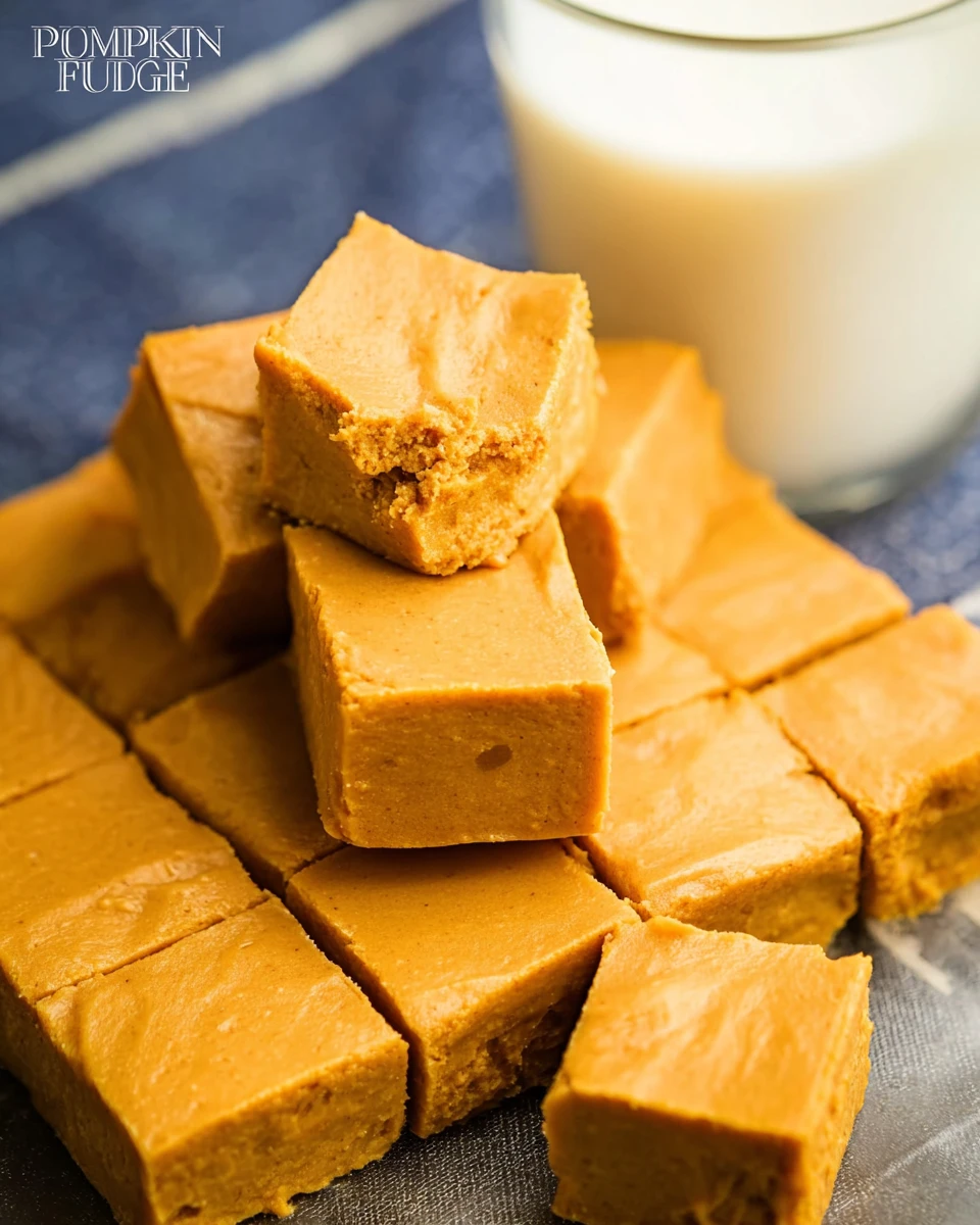 Pumpkin Pie Fudge