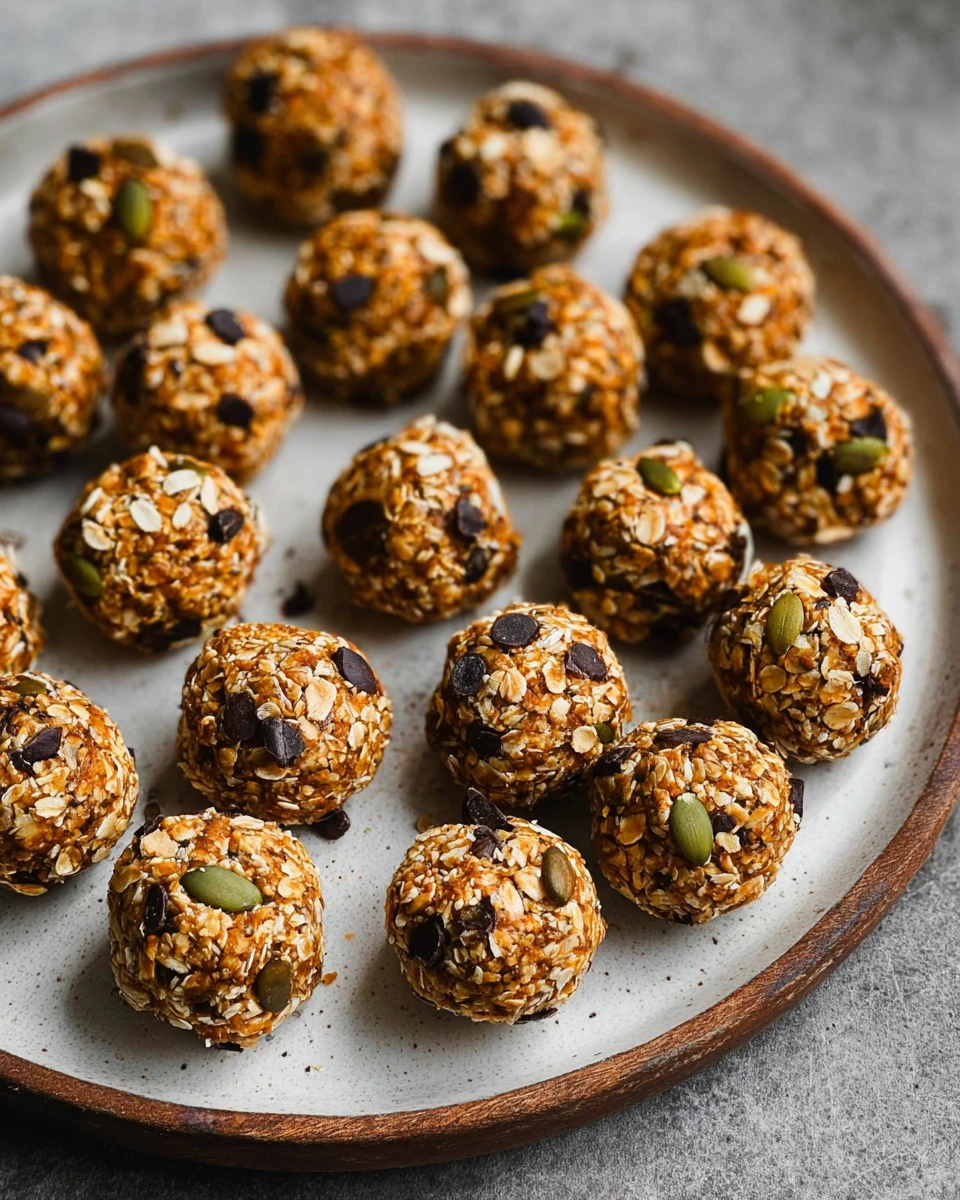 Pumpkin Protein Balls