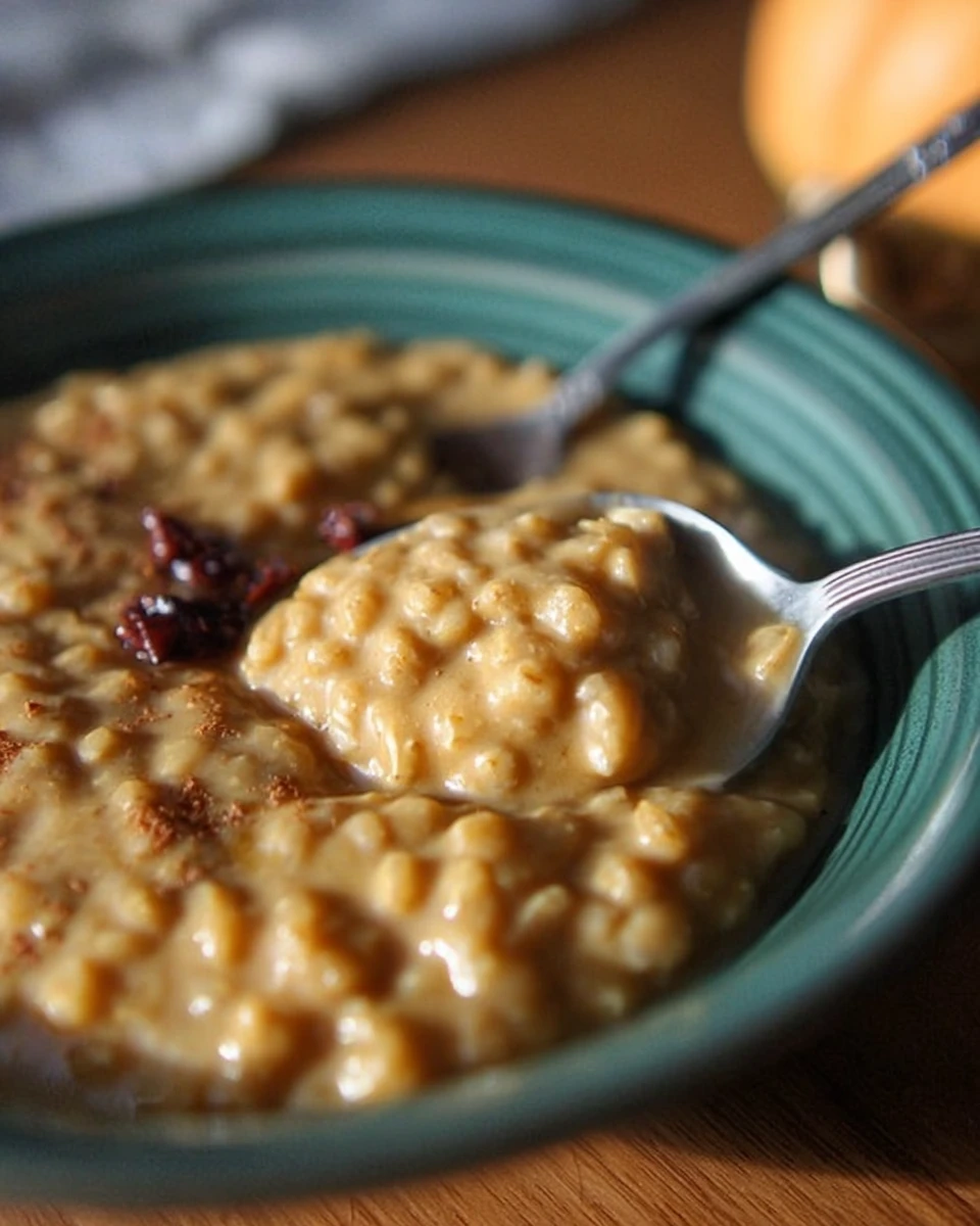 Pumpkin Rice Pudding