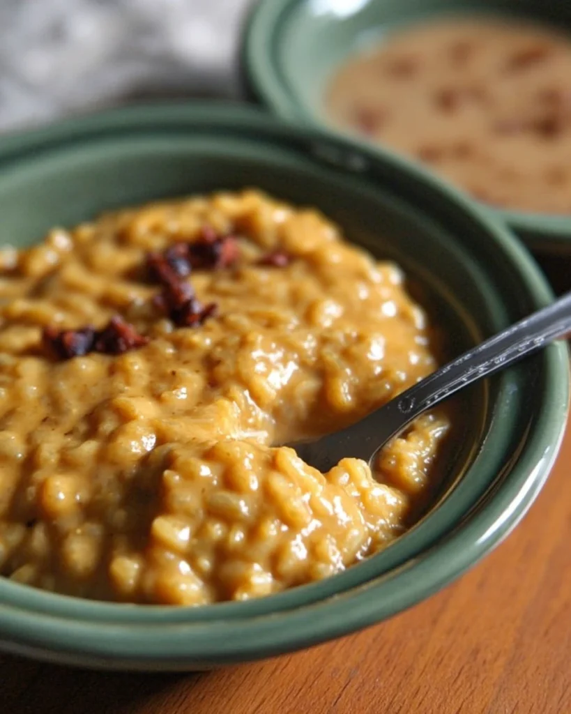 Pumpkin Rice Pudding