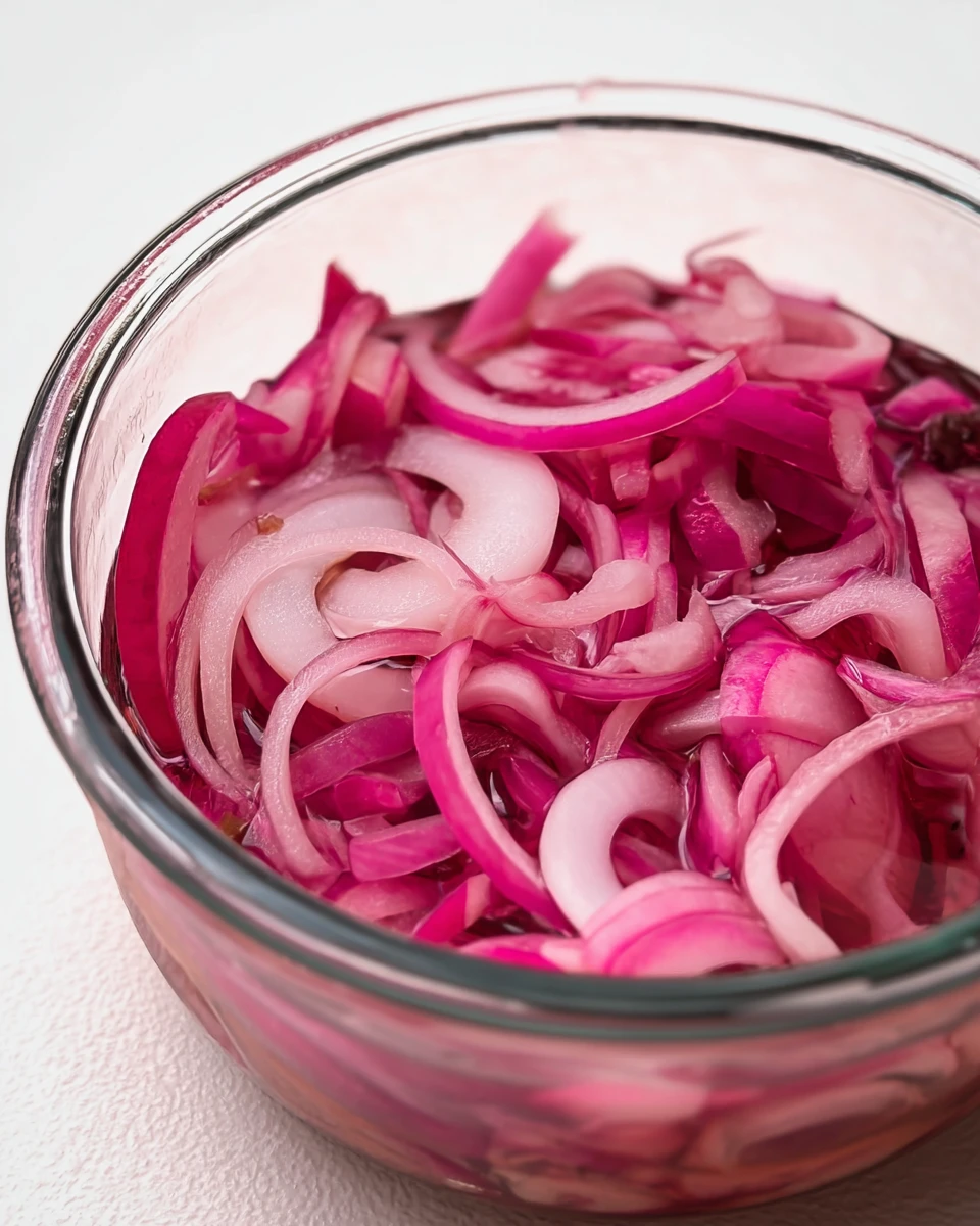 Quick Pickled Red Onions