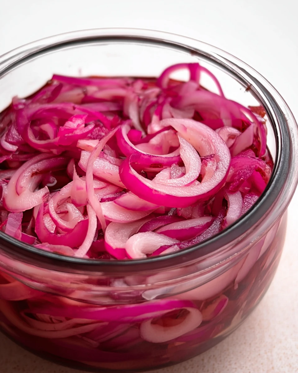 Quick Pickled Red Onions