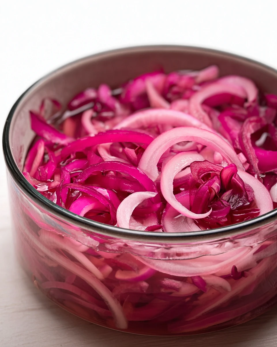 Quick Pickled Red Onions