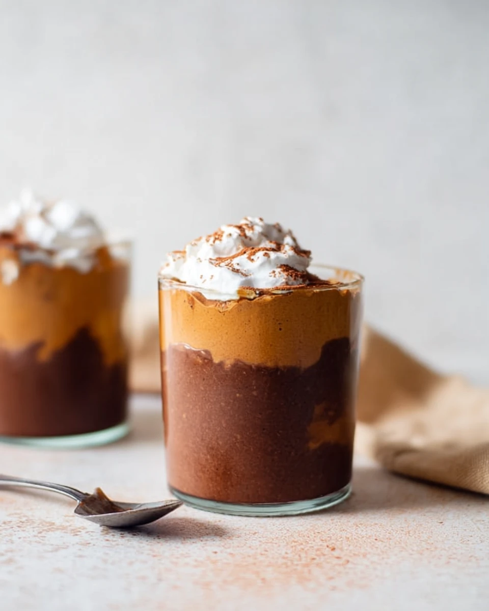 Skinny Chocolate Pumpkin Pudding