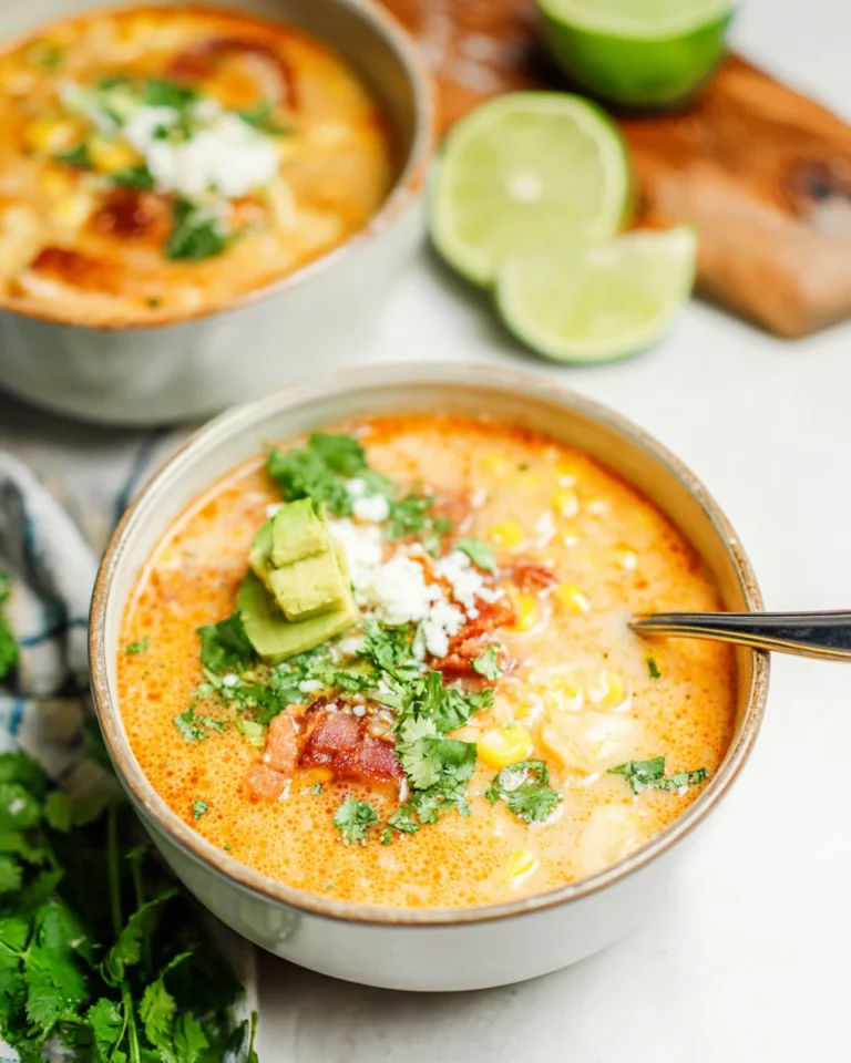 Slow Cooker Mexican Street Corn Soup