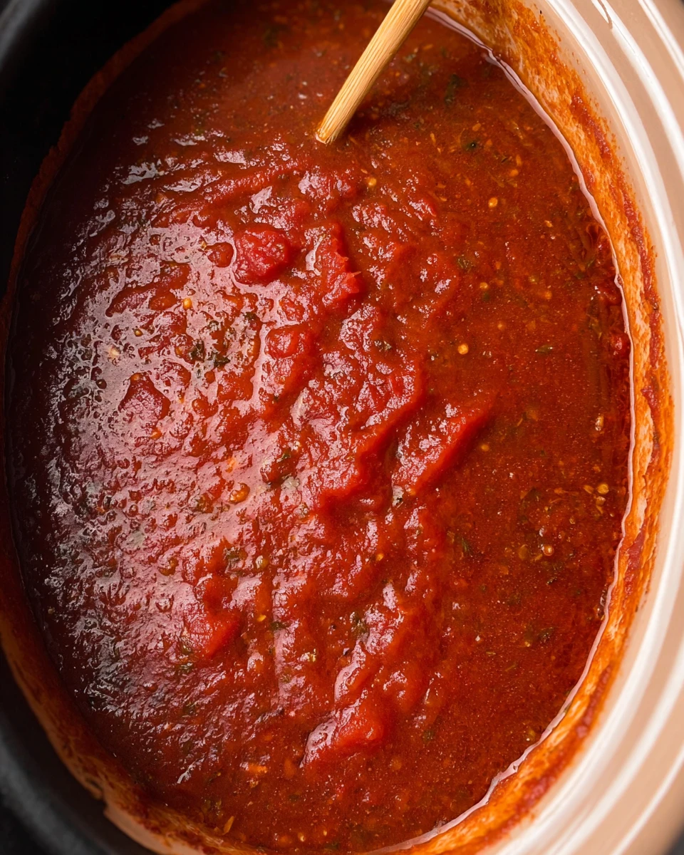 Slow Cooker Tomato Sauce