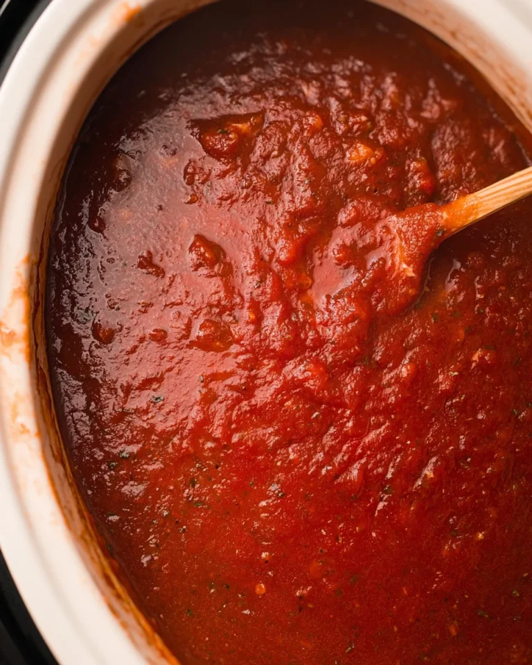 Slow Cooker Tomato Sauce