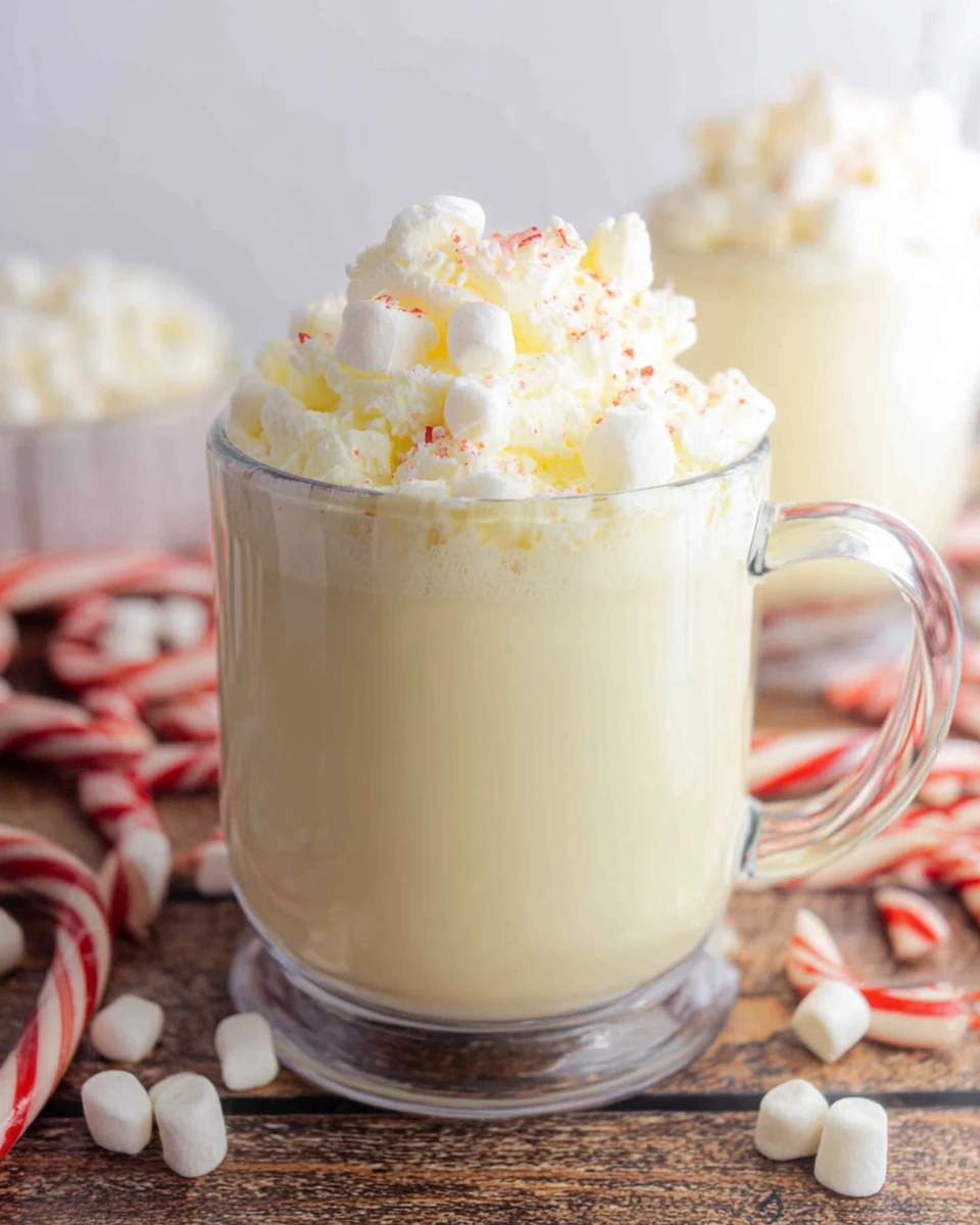 Slow Cooker White Hot Chocolate
