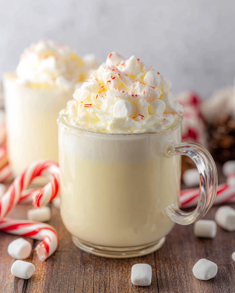 Slow Cooker White Hot Chocolate