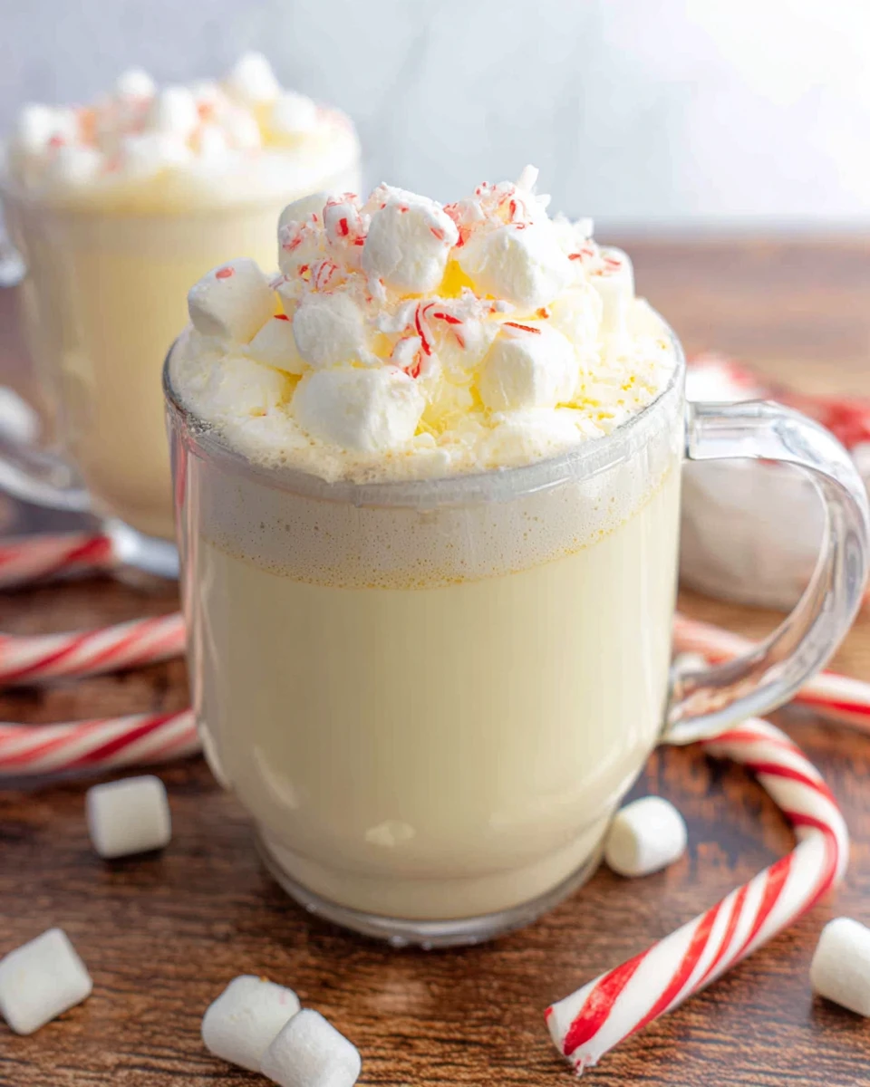 Slow Cooker White Hot Chocolate