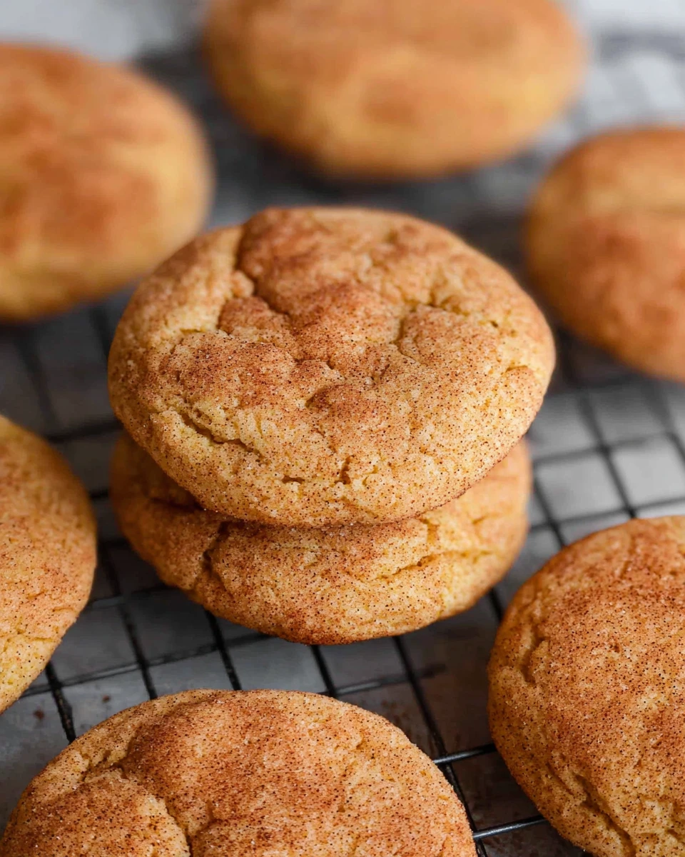 Soft Pumpkin Snickerdoodles