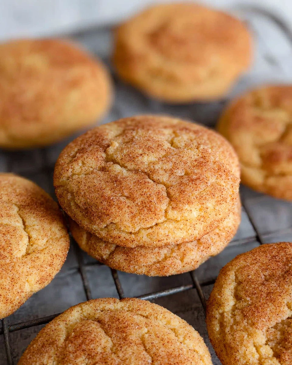 Soft Pumpkin Snickerdoodles