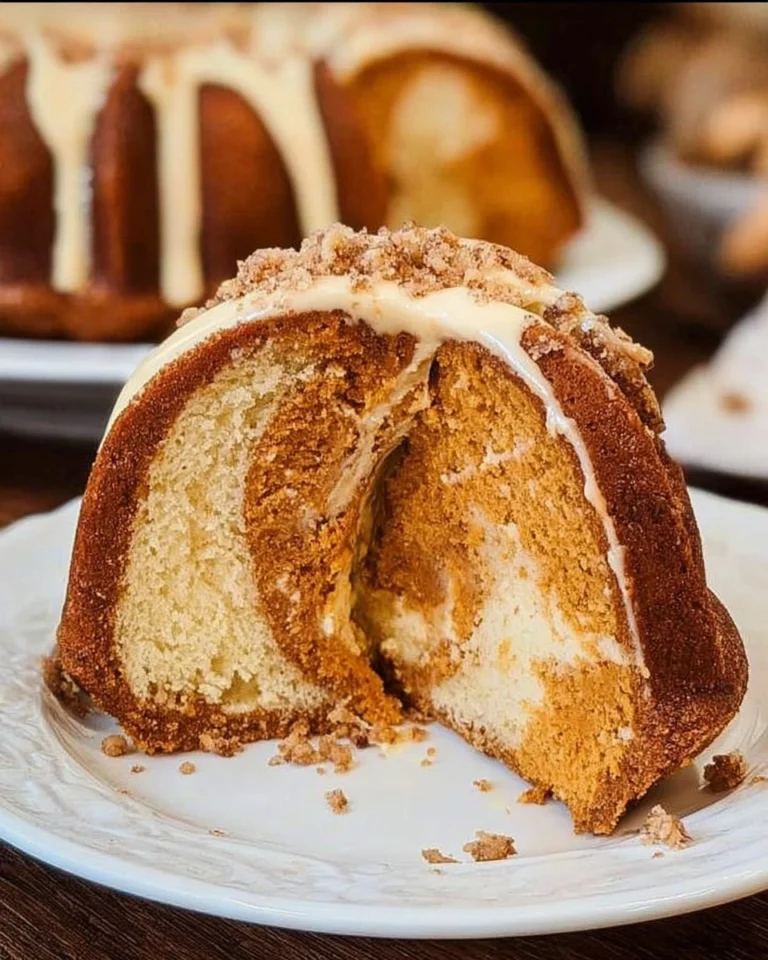 Sweet Potato Cream Cheese Bundt Cake