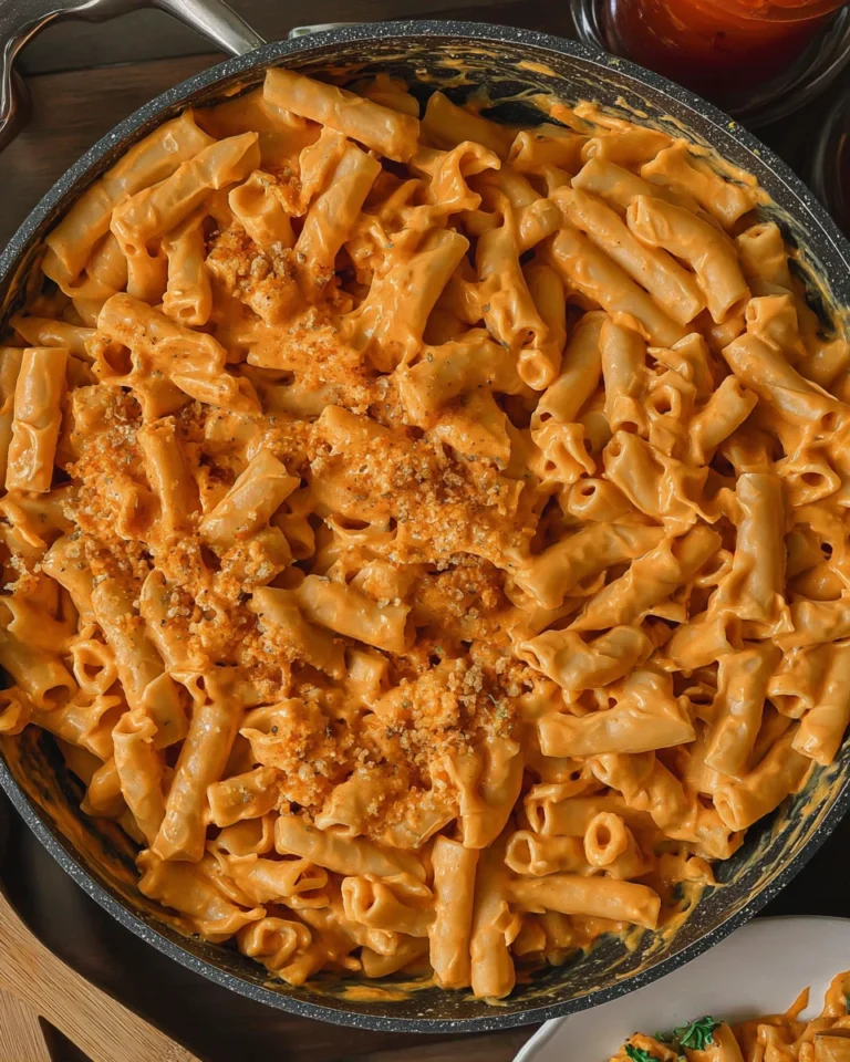 Vegan Pumpkin Vodka Pasta