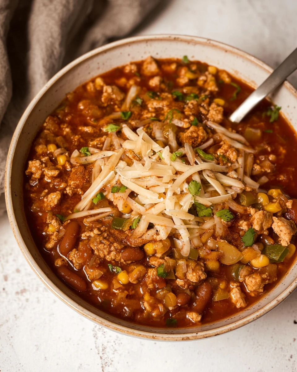 Weeknight Simple Turkey Chili