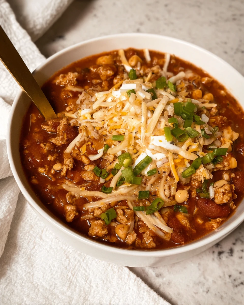 Weeknight Simple Turkey Chili