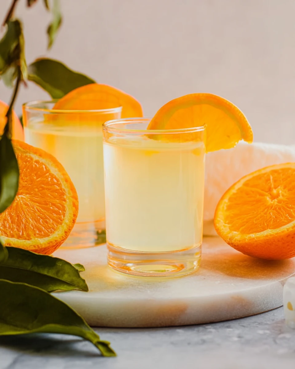 White Tea Shot with Vodka