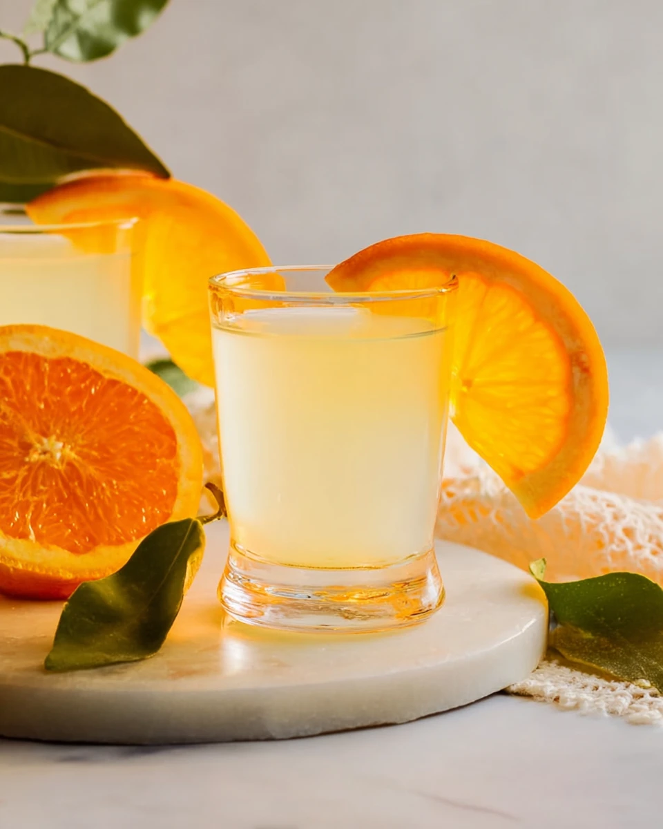 White Tea Shot with Vodka