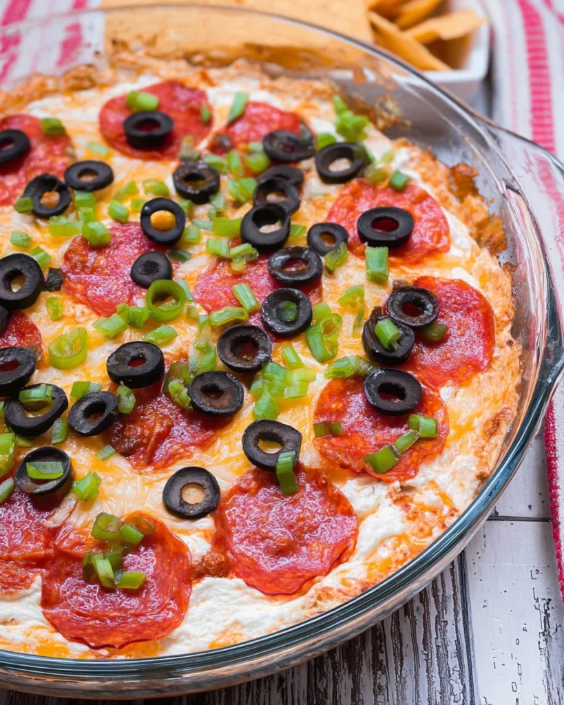 7 Layer Pizza Dip
