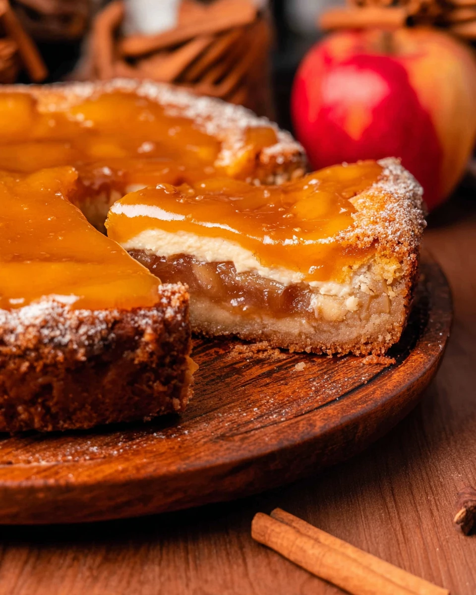 Apple Gooey Butter Cake