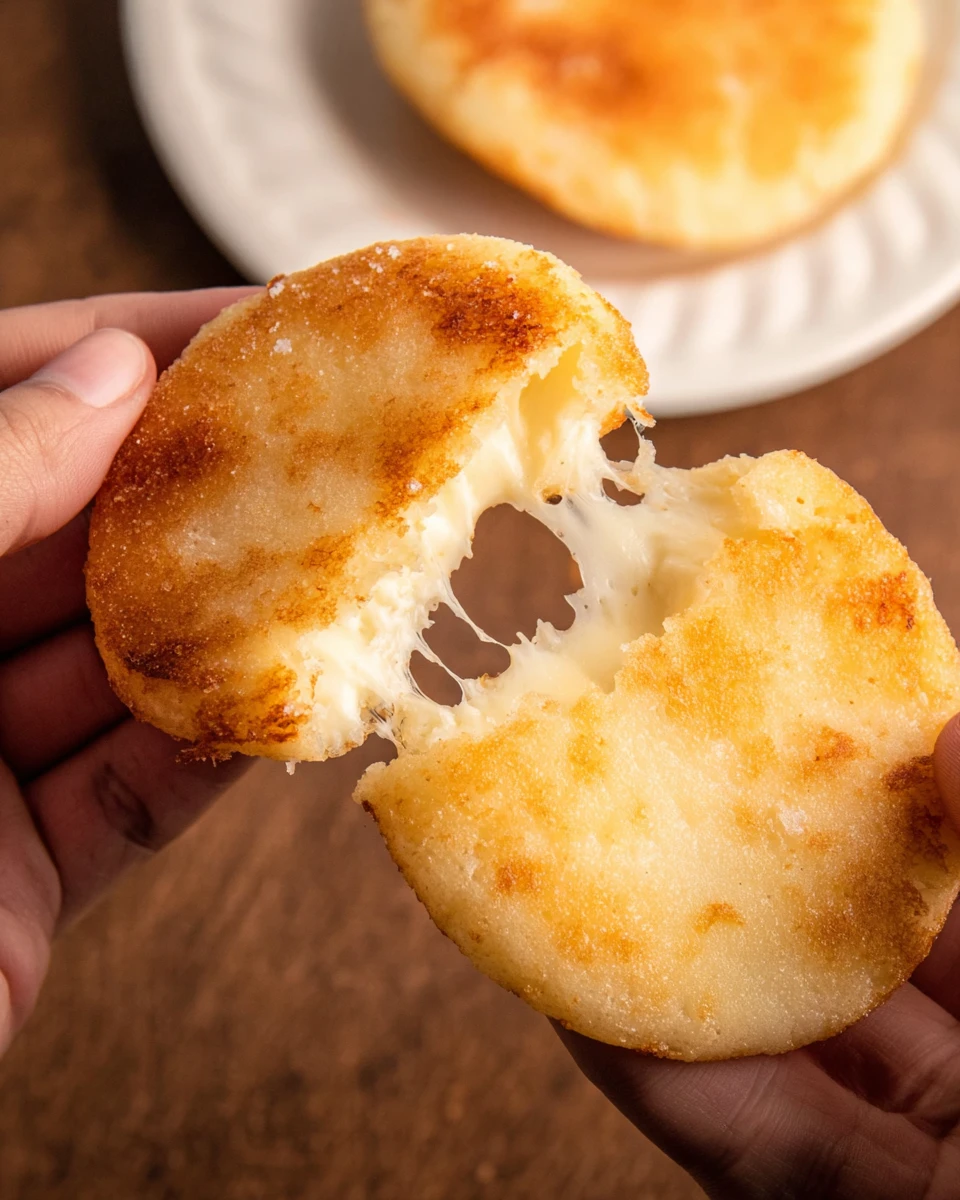 Arepas con Queso