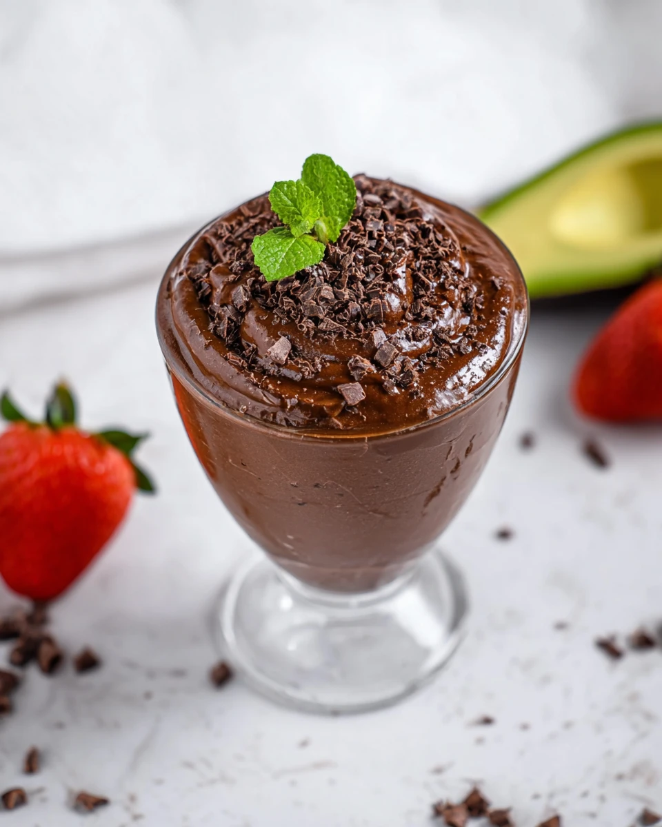 Avocado Chocolate Mousse