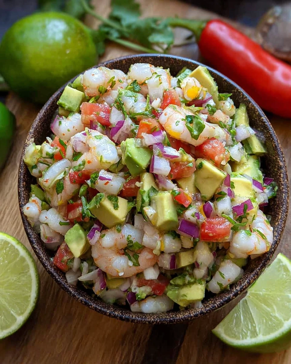 Avocado Shrimp Ceviche