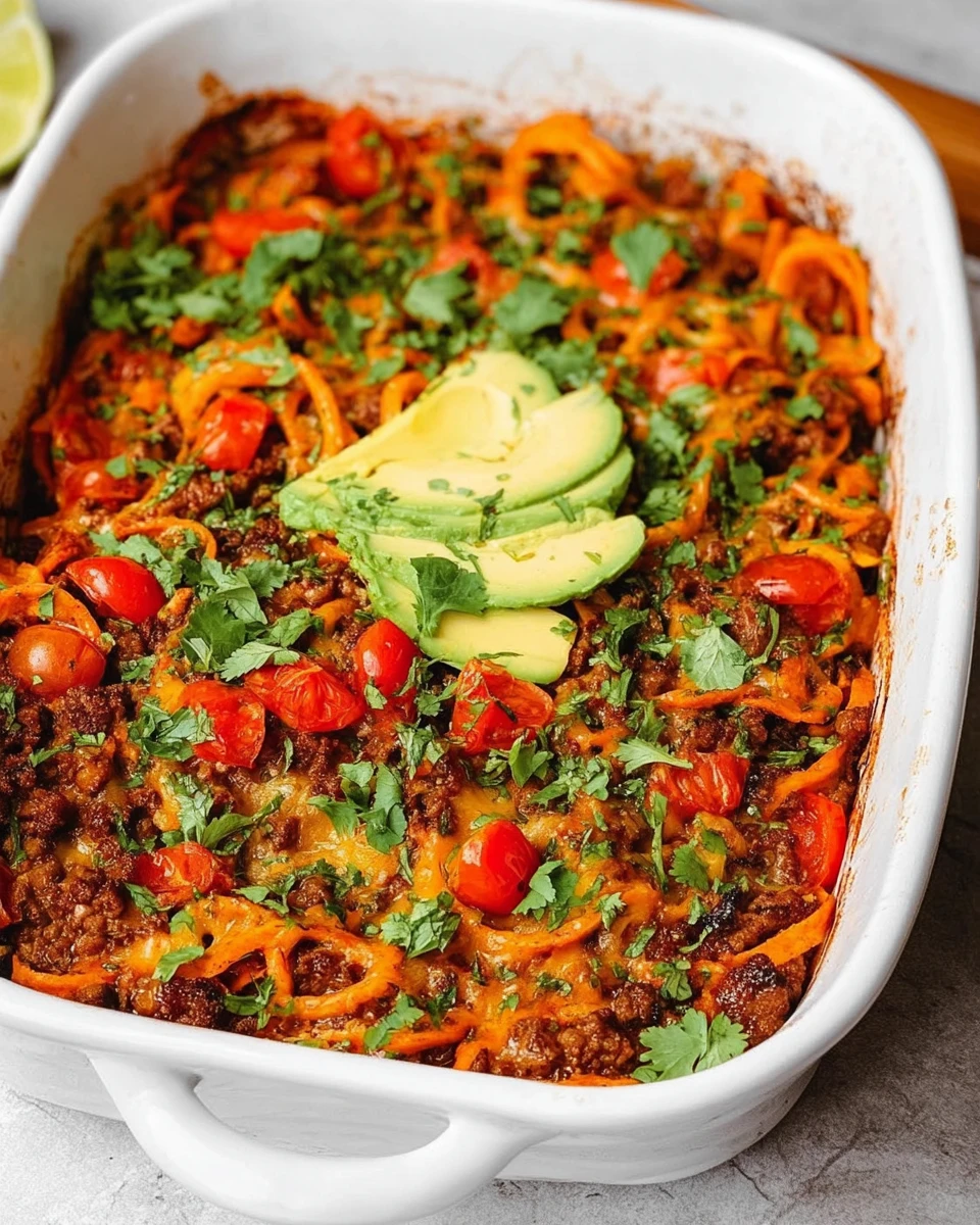 Beef Taco Casserole (Paleo/Whole30)