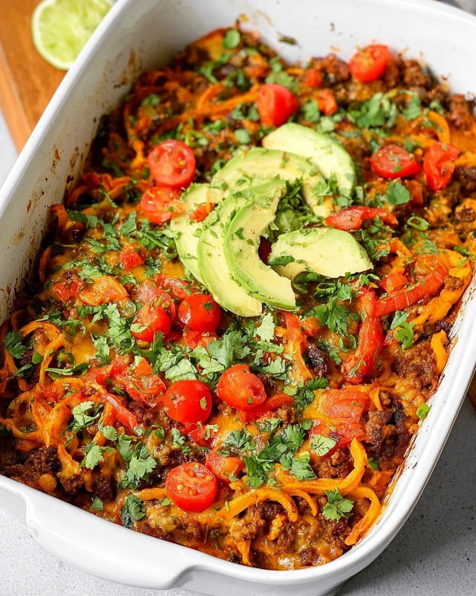 Beef Taco Casserole (Paleo/Whole30)