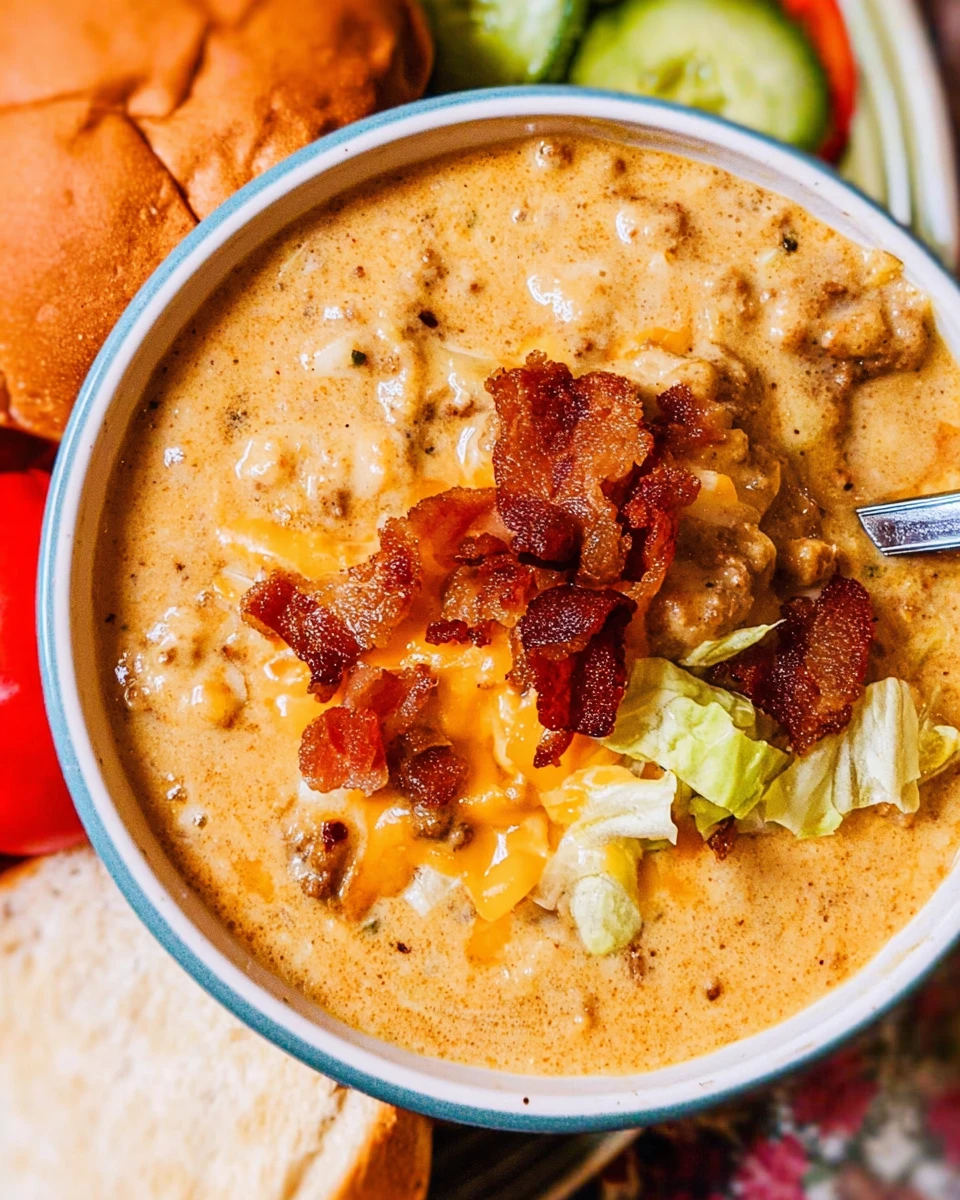 Best Ever Cheeseburger Soup
