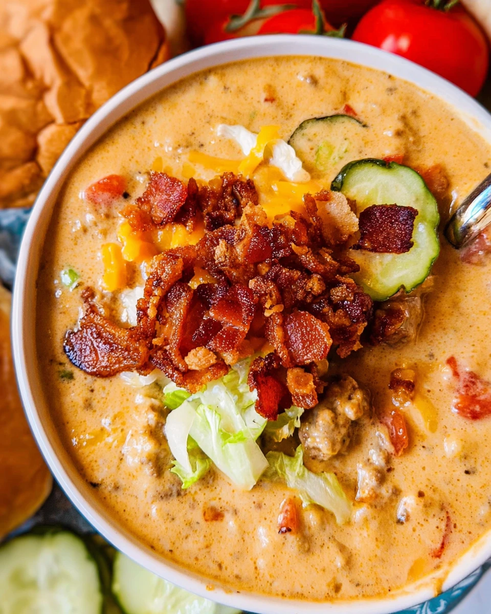 Best Ever Cheeseburger Soup