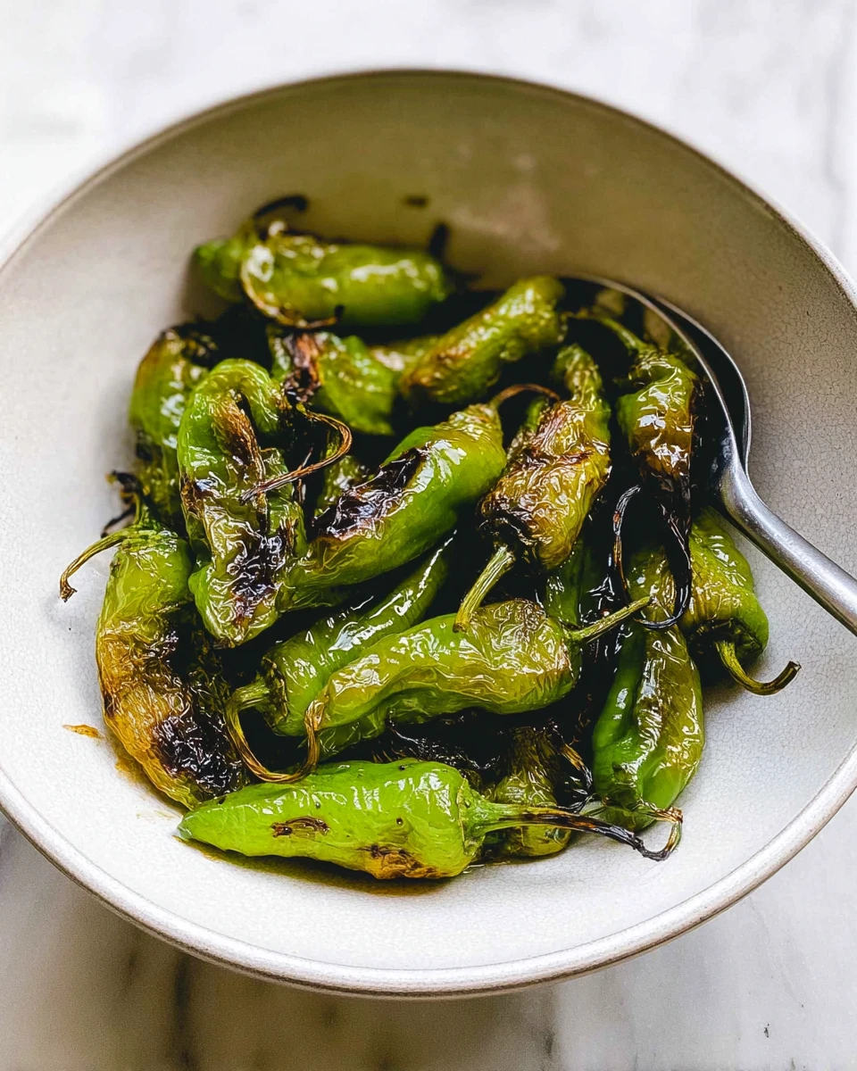 Blistered Shishito Peppers