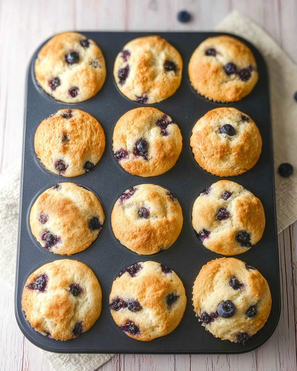 Blueberry Yogurt Muffins