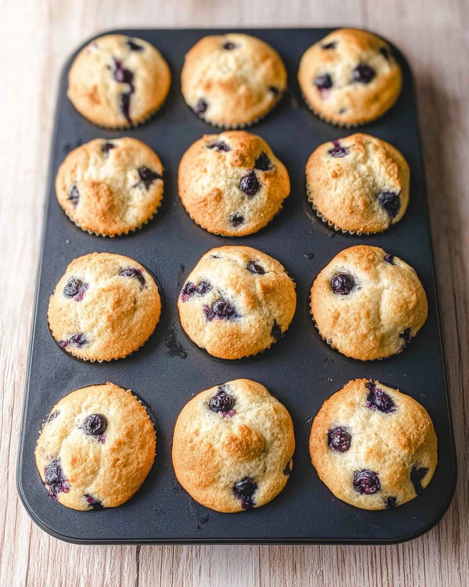 Blueberry Yogurt Muffins