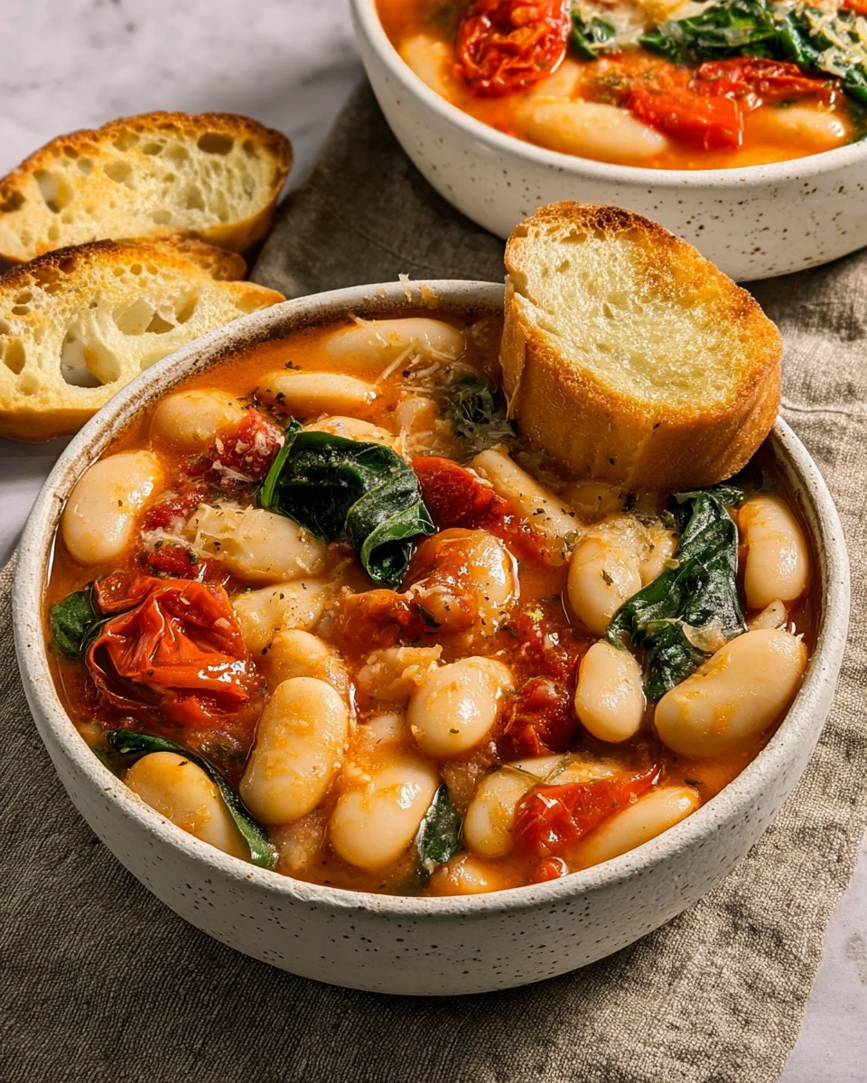 Burst Tomato Basil Butter Beans