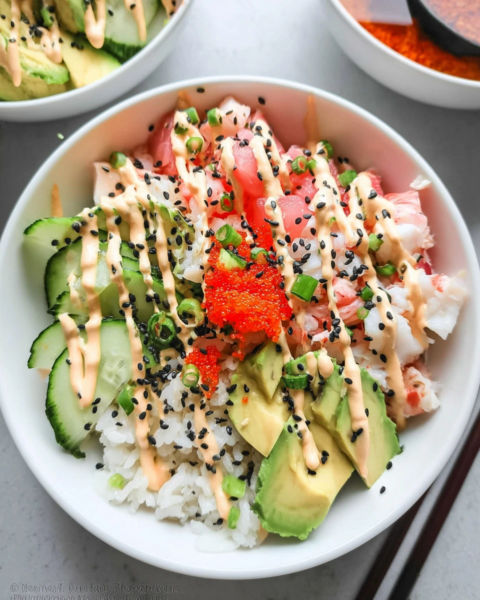 California Roll Sushi Bowls