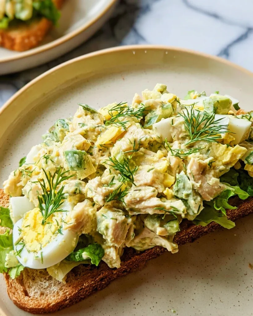 Chicken and Egg Salad High Protein
