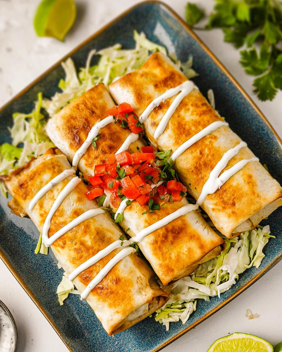 Chicken Chimichangas
