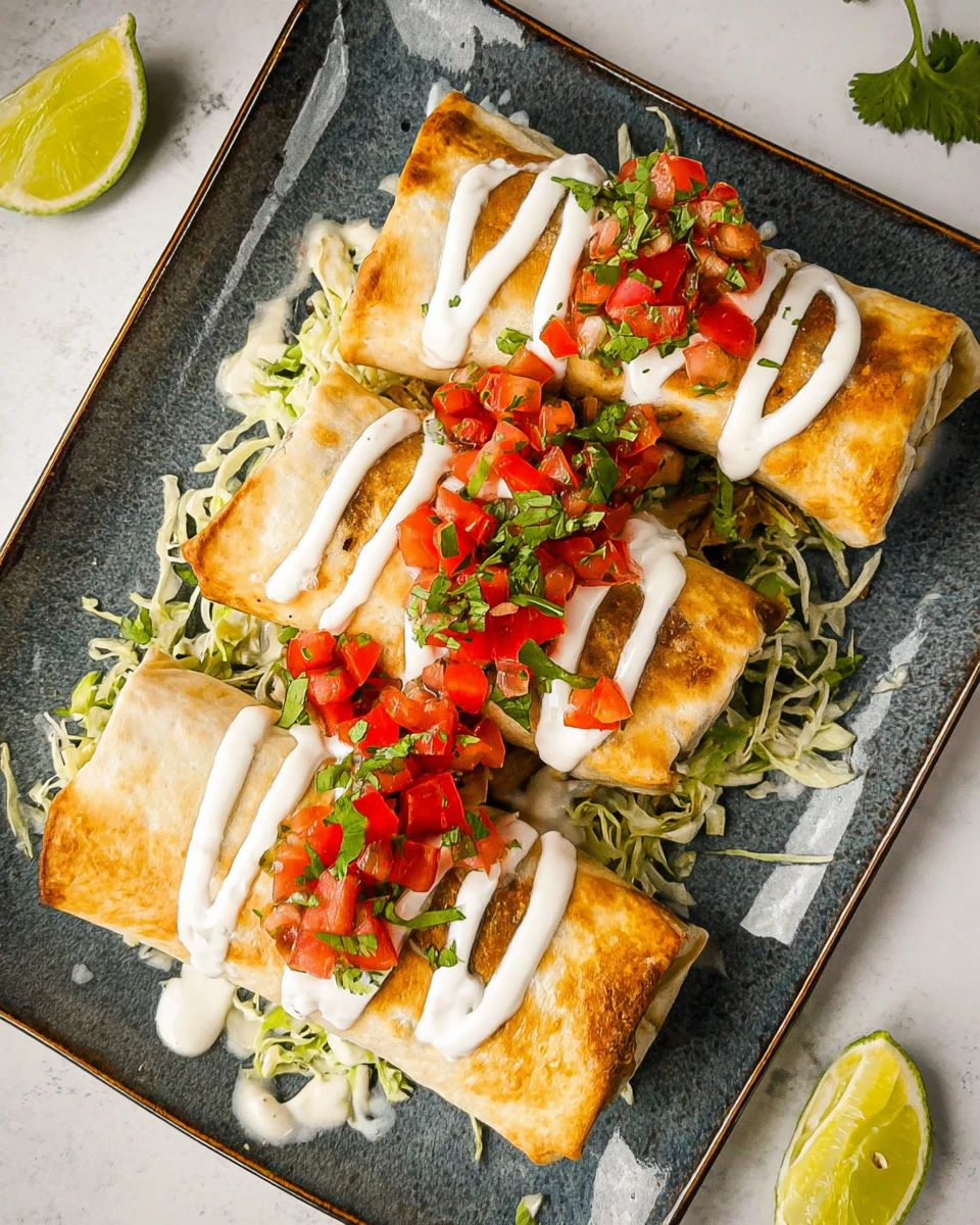 Chicken Chimichangas