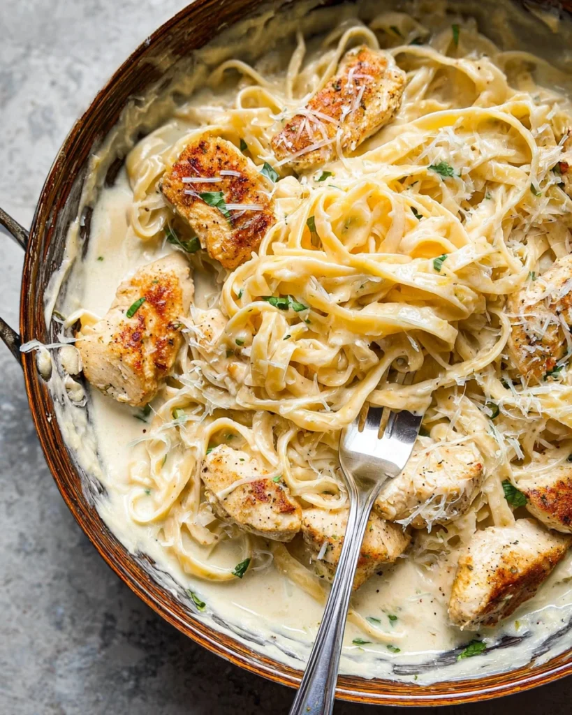 Chicken Fettuccine Alfredo