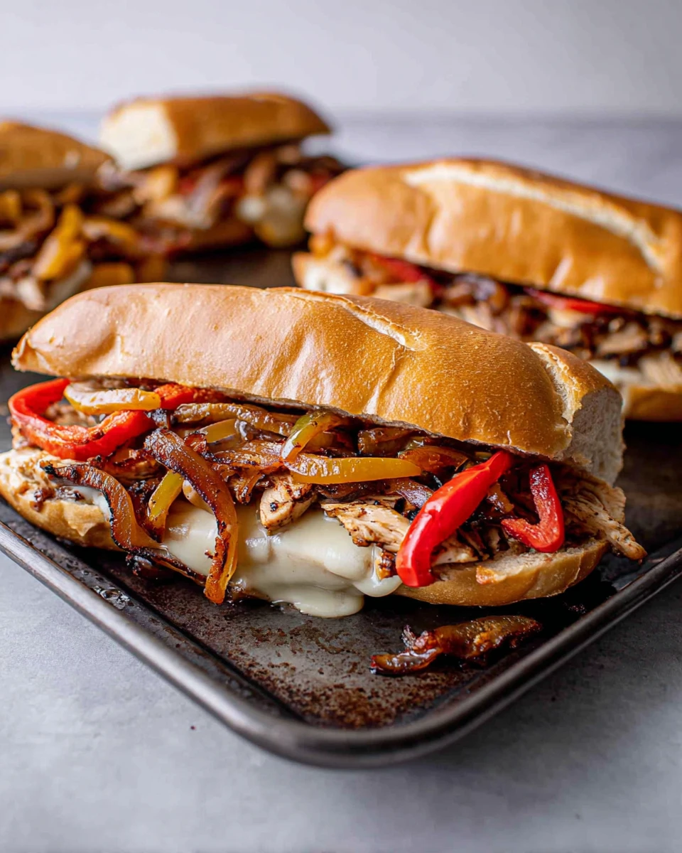 Chicken Philly Cheesesteak