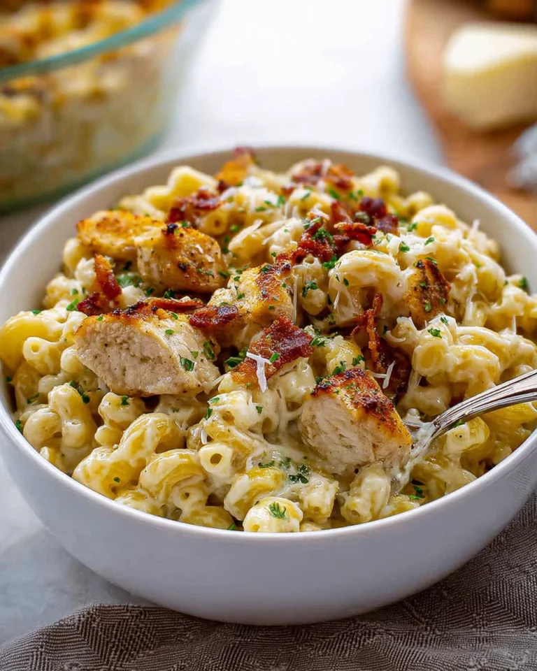Chicken Ranch Macaroni and Cheese