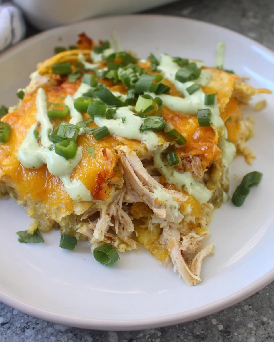 Chicken Tortilla Casserole