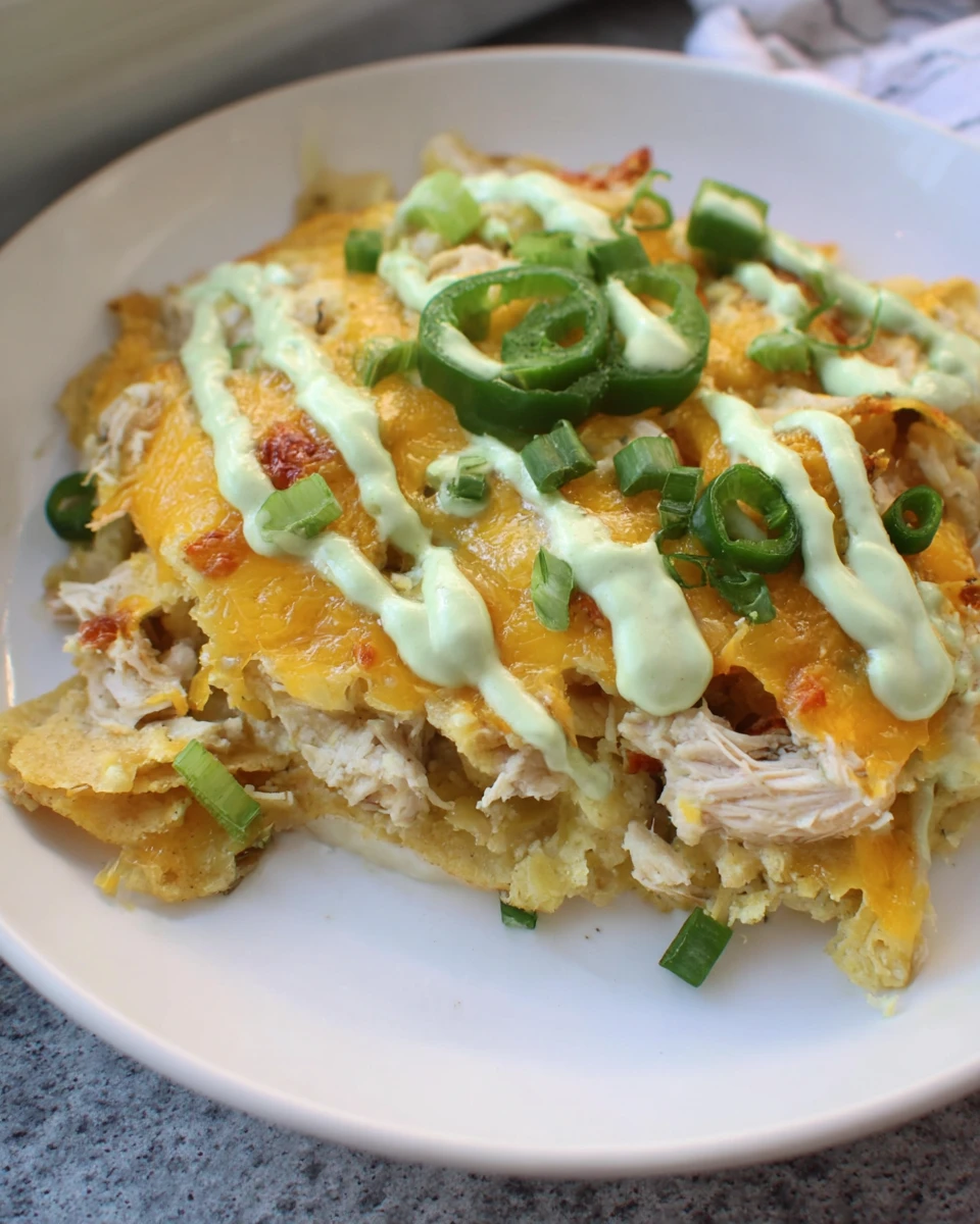 Chicken Tortilla Casserole