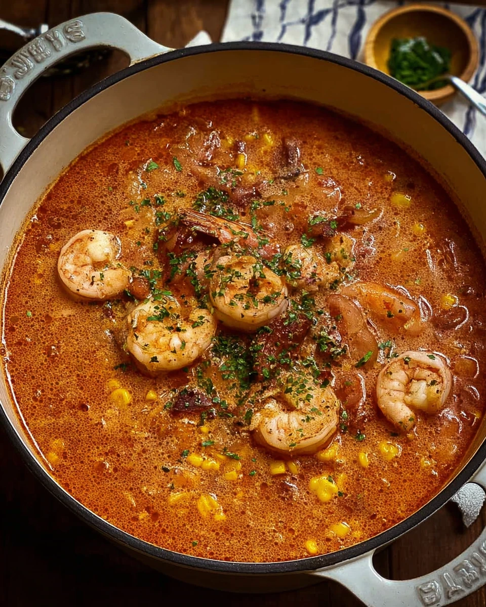 Chipotle Shrimp Soup