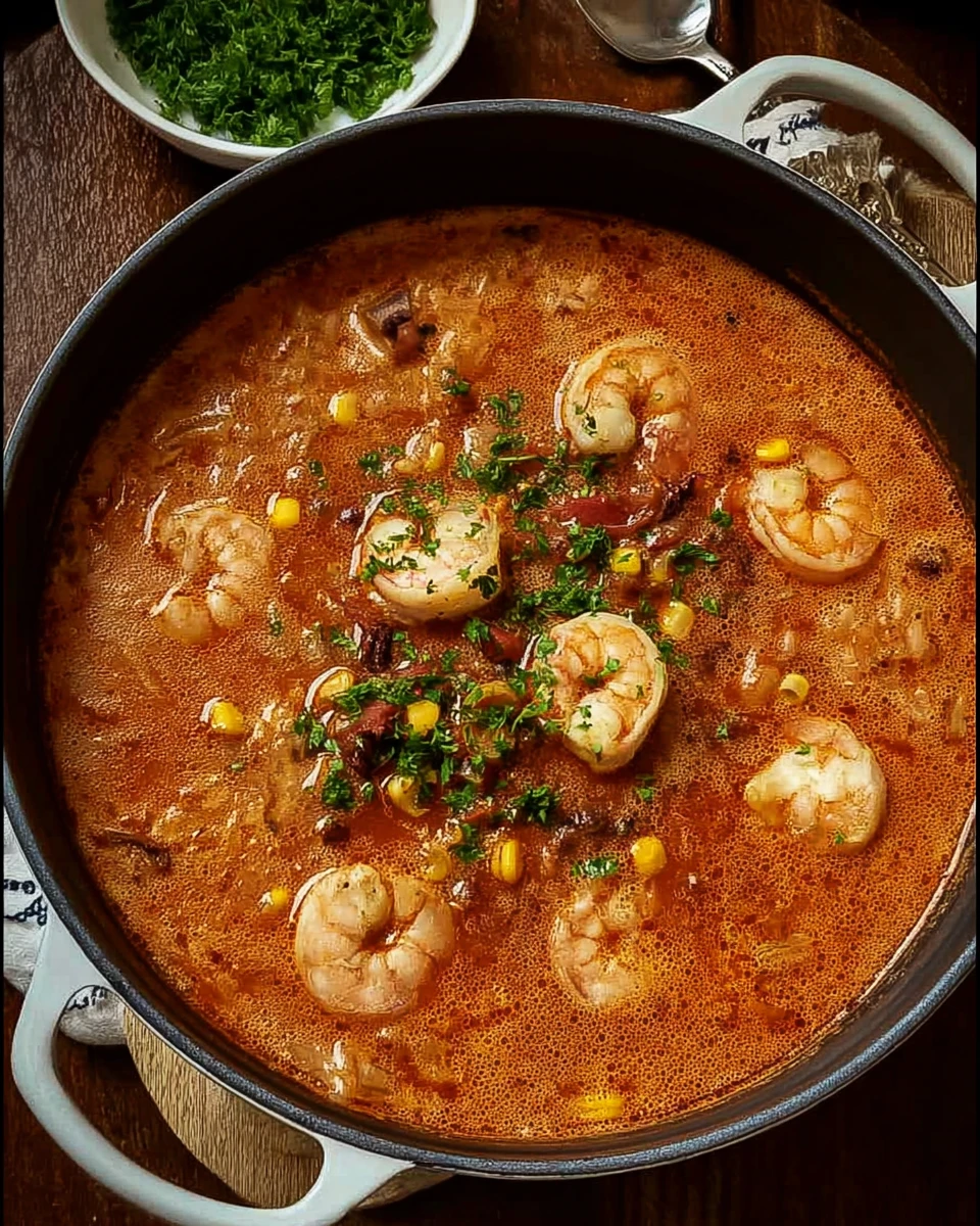 Chipotle Shrimp Soup