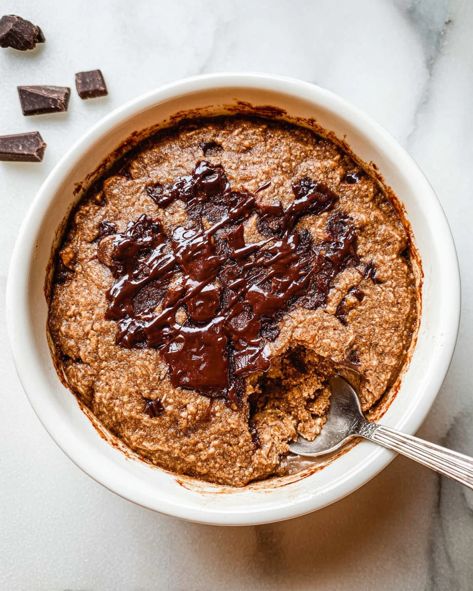 Chocolate Baked Oats