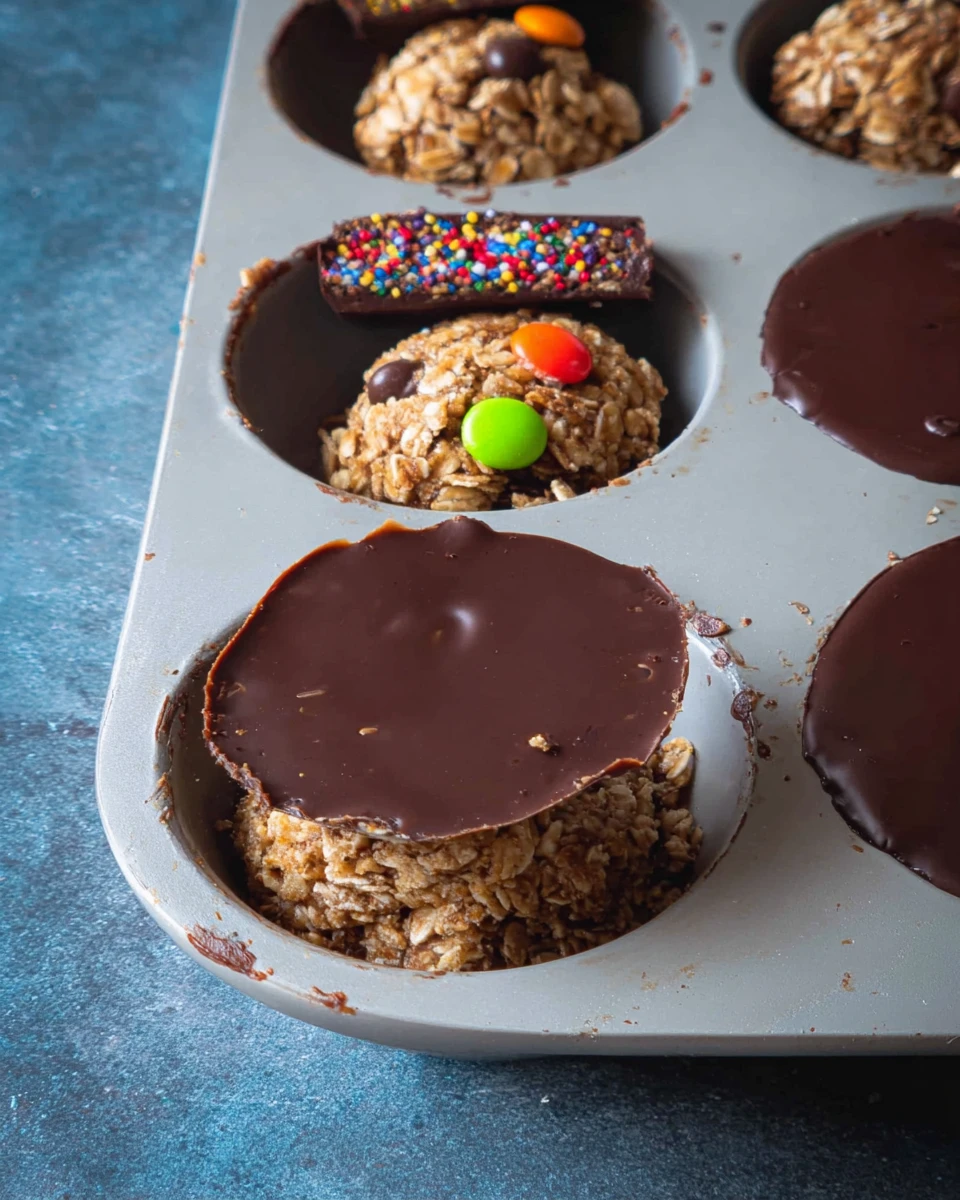 Chocolate Peanut Butter Oatmeal Bars