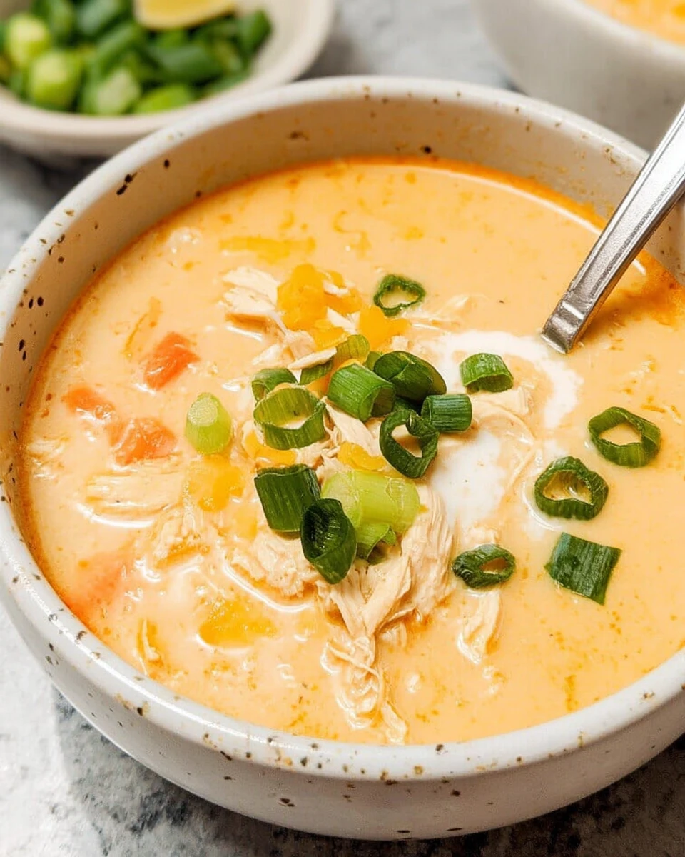 Creamy Buffalo Chicken Soup