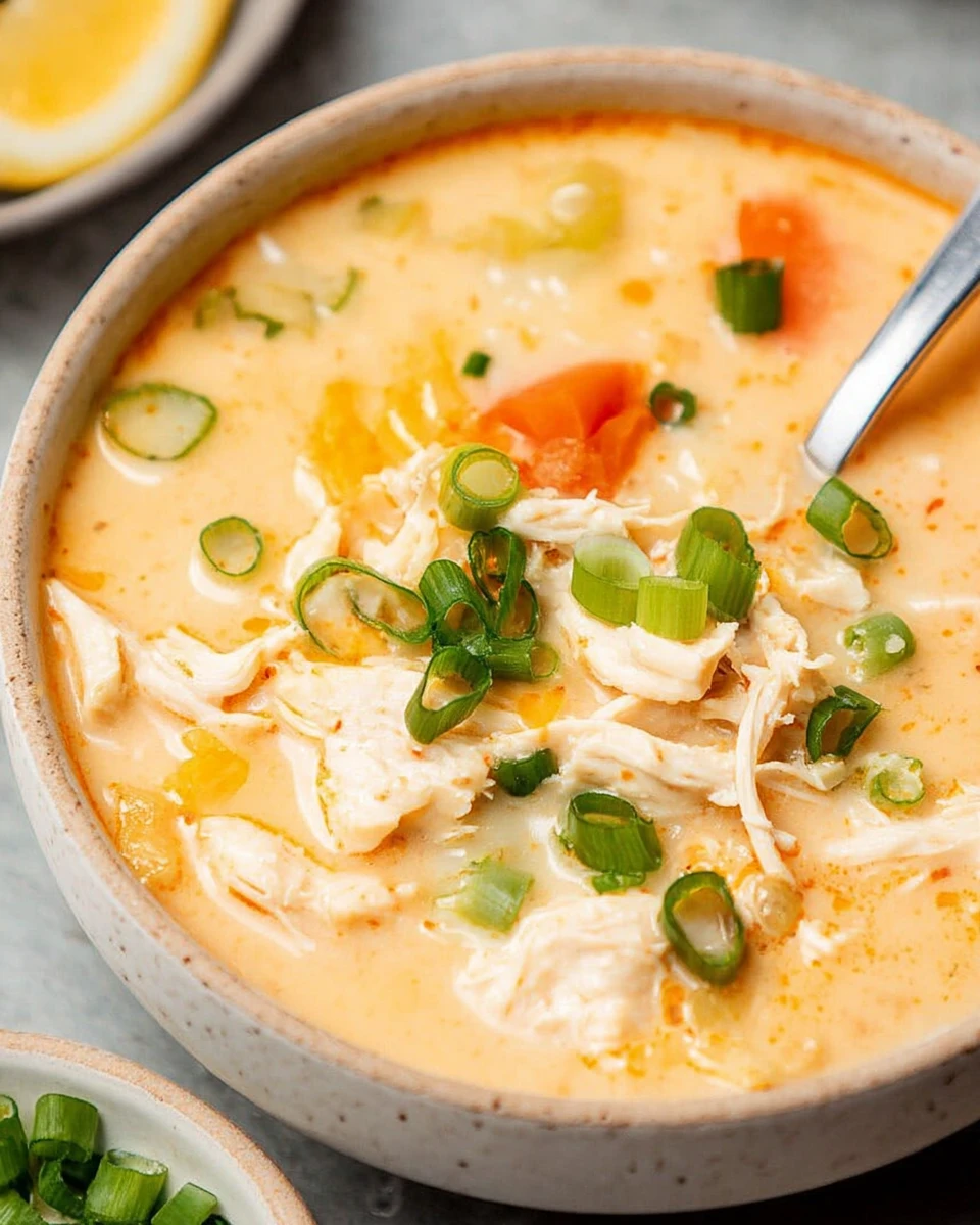 Creamy Buffalo Chicken Soup